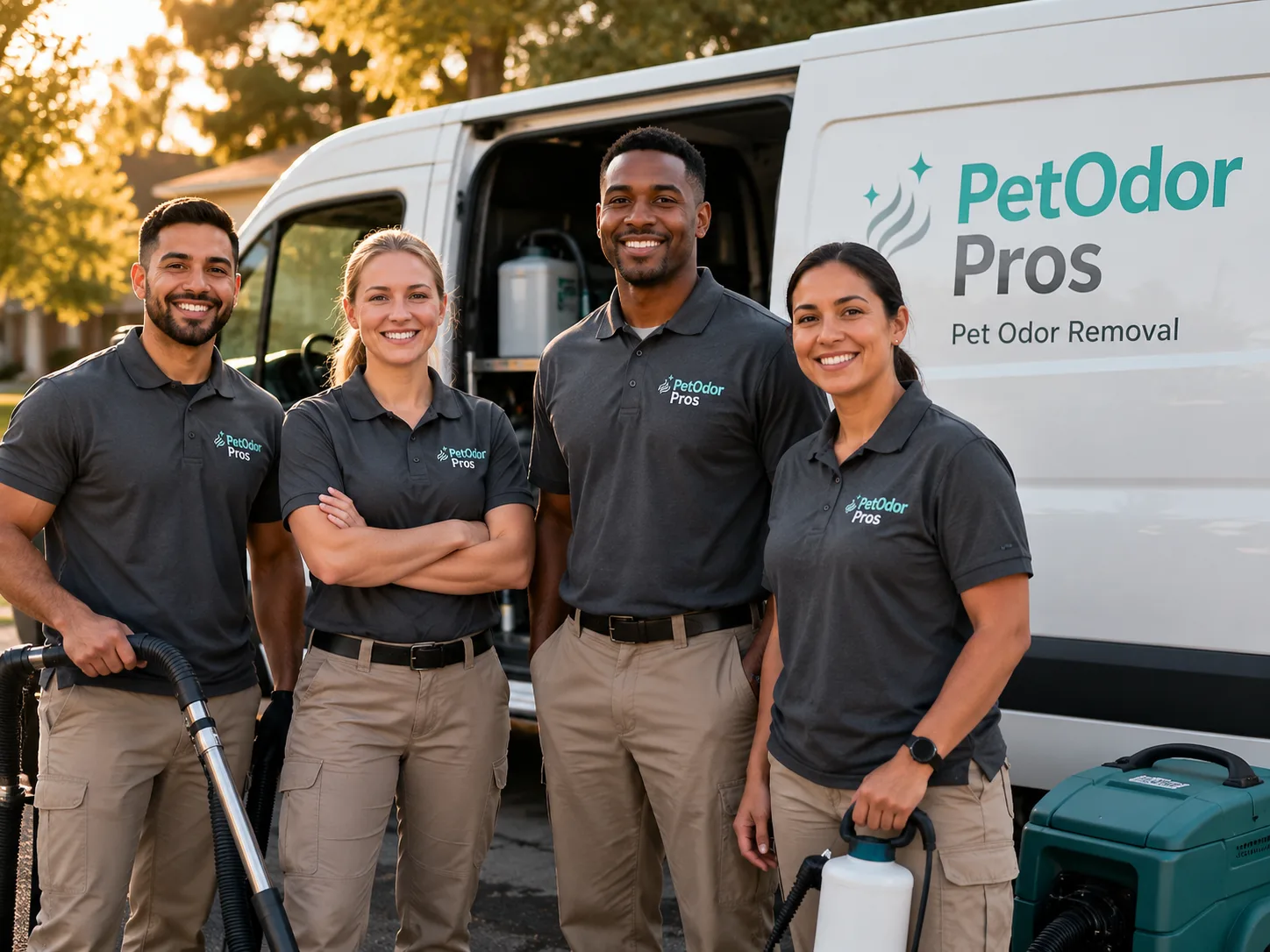 Pet Odor Removal team serving Mendon, OH
